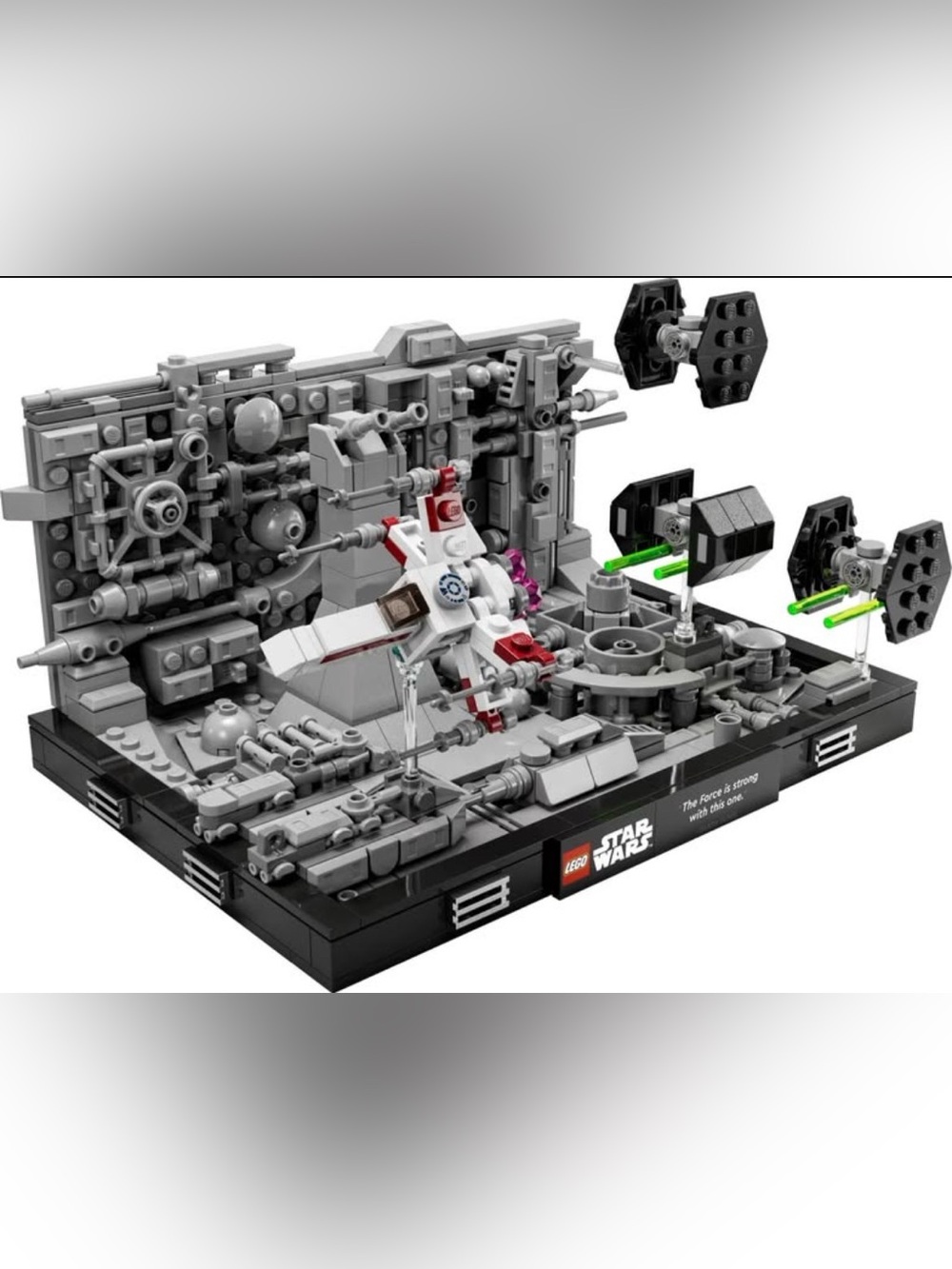 Death Star Trench Run Diorama Star Wars Lego Set 75329